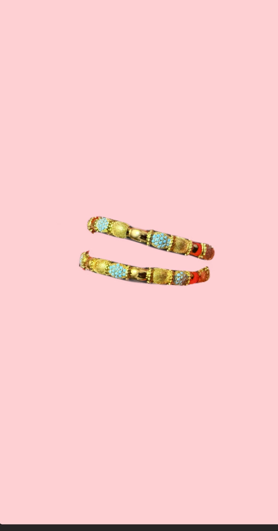 Sapphire dream bracelet set (2pc)