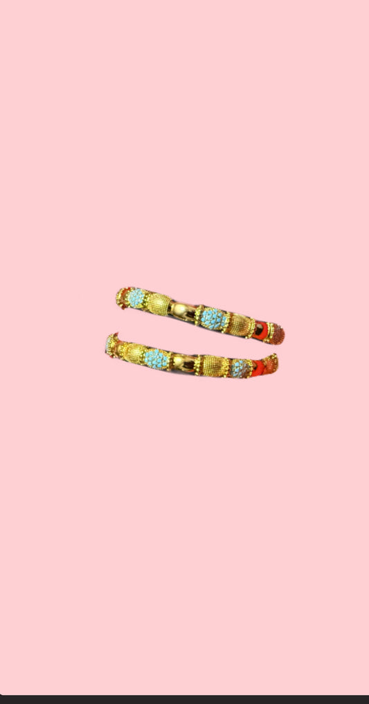 Sapphire dream bracelet set (2pc)