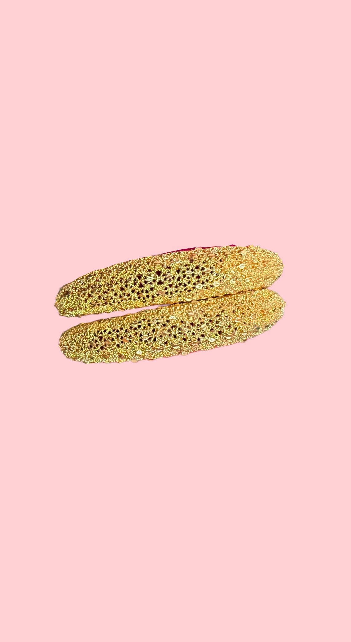 Golden harmony bracelet duo (2pc)