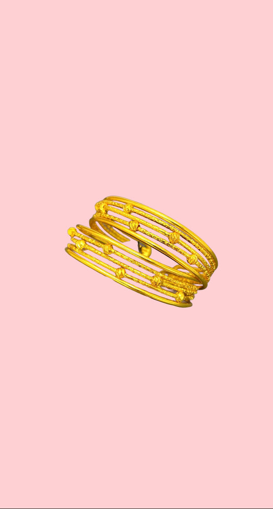 Halo duo bracelet set (2pc)