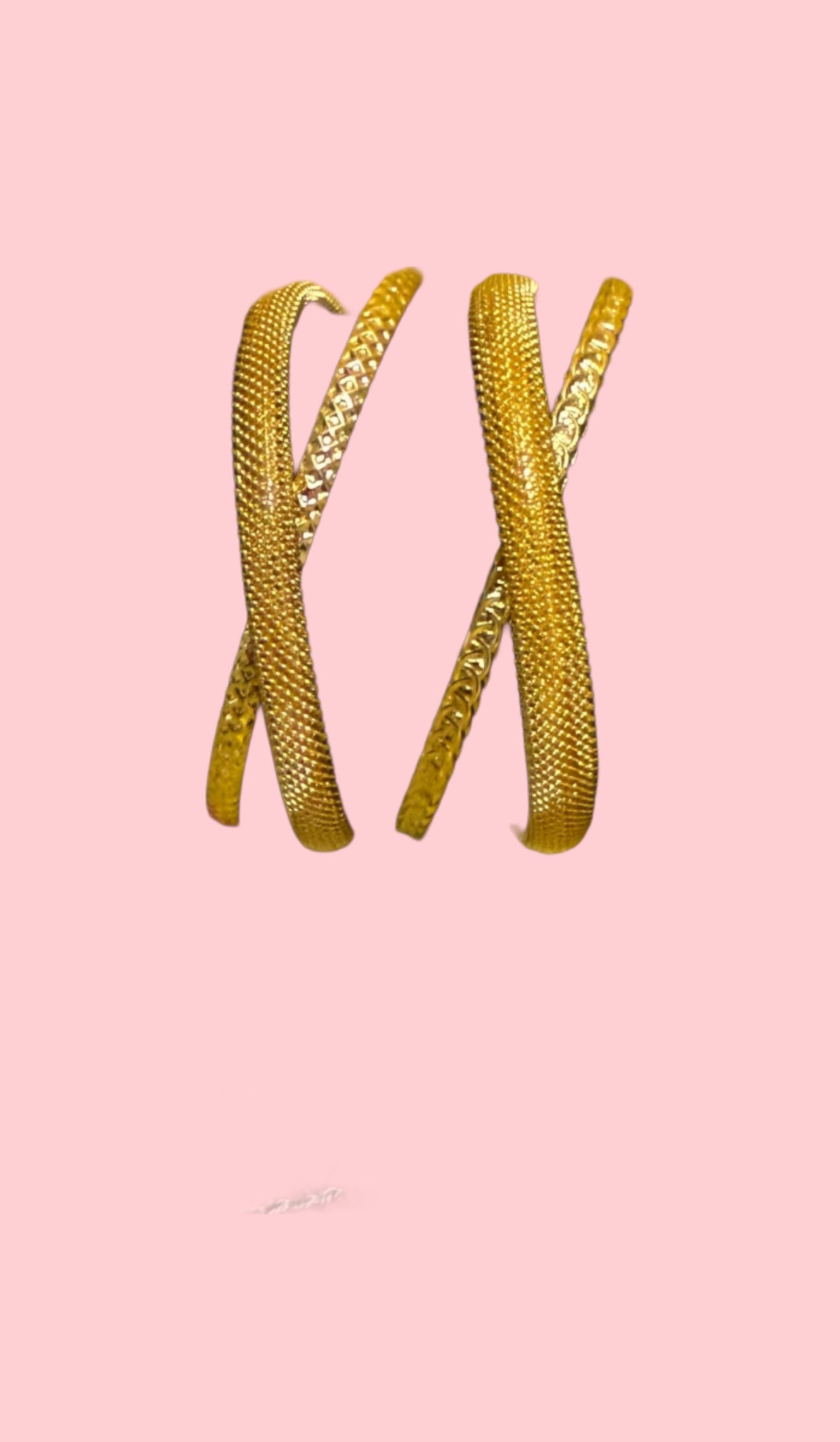 Crescent duo bracelet set (2pc)
